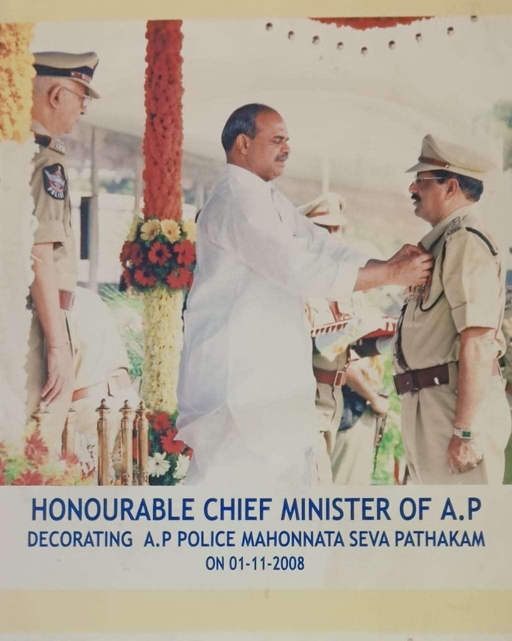 With YSR garu